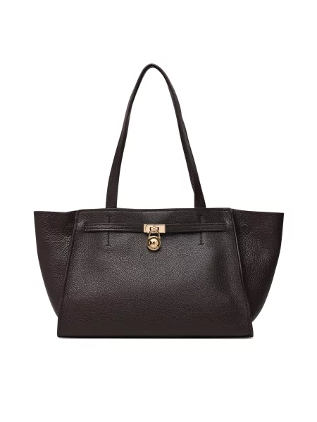 Kabelka MICHAEL Michael Kors Hamilton Tmavo hnedá