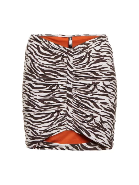 Spódnica Reina Olga z nadrukiem w zebrę