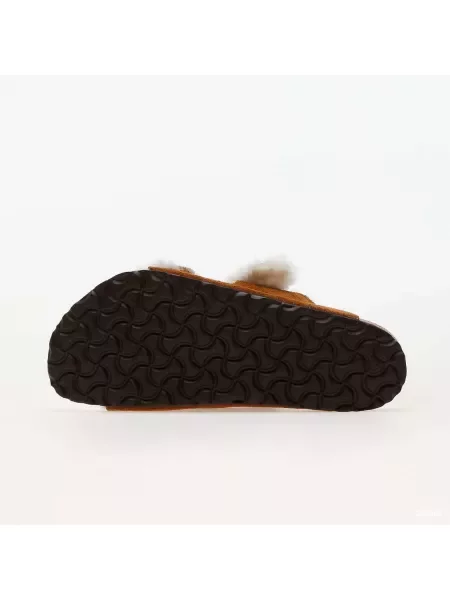 Ovčí kůže tenisky Birkenstock hnědé
