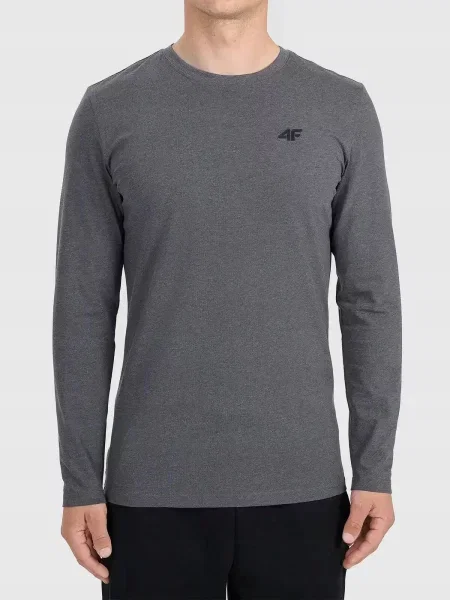 LONGSLEEVE 4F KOSZULKA BLUZKA Z DŁUGIM RĘKAWEM XXL szara