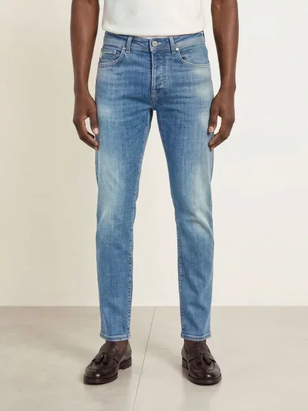 Goldgarn Denim Džíny u2 Tapered Fit lightblue