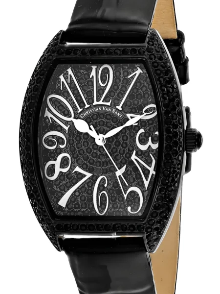 Ceas Christian Van Sant elegant negru
