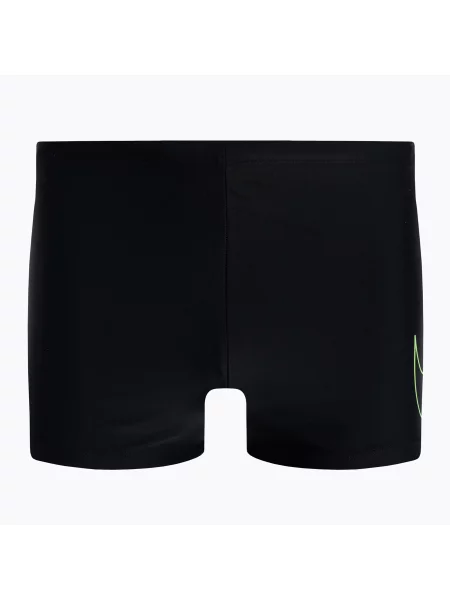 Мъжки бански боксерки Nike Reflect Logo Square Leg черен