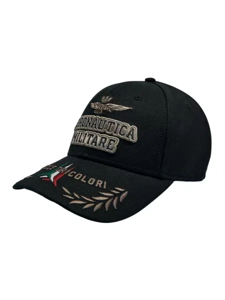 Aeronautica Militare czapka z daszkiem czarna