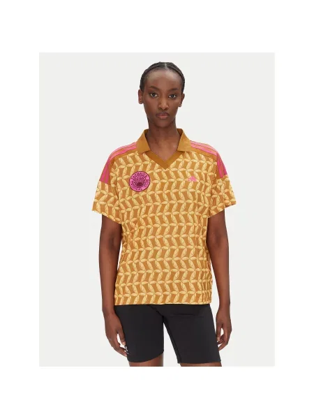 Adidas T-Shirt FARM Rio Loose Fit πορτοκαλί