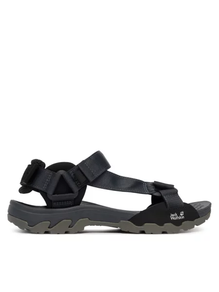 Sandały Jack Wolfskin czarne