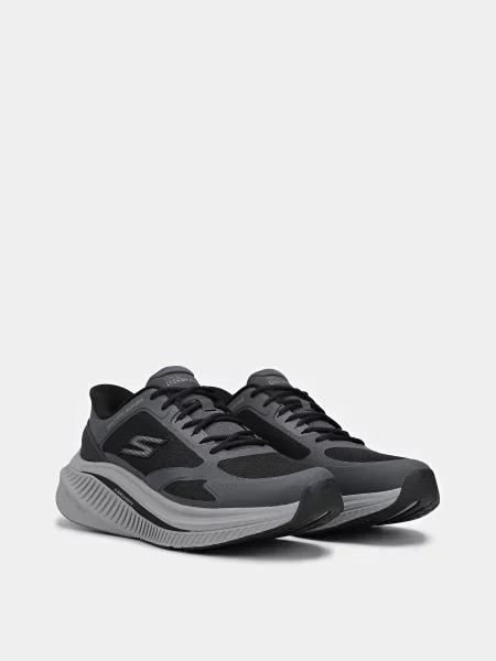 Кожаные кроссовки для спортзала Skechers серые
