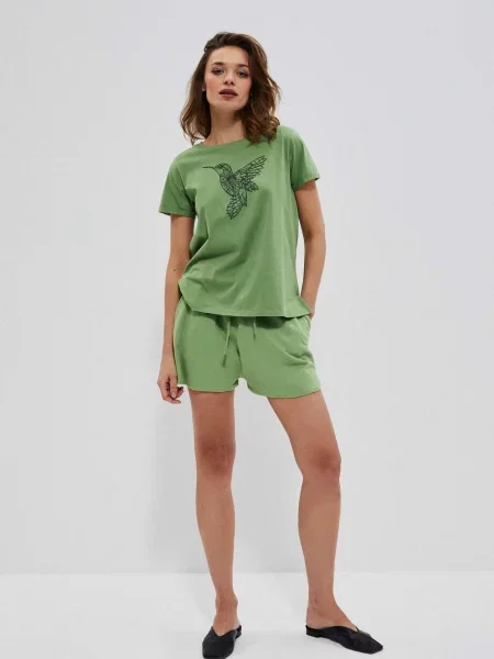 Pantaloni scurți Marisse verde