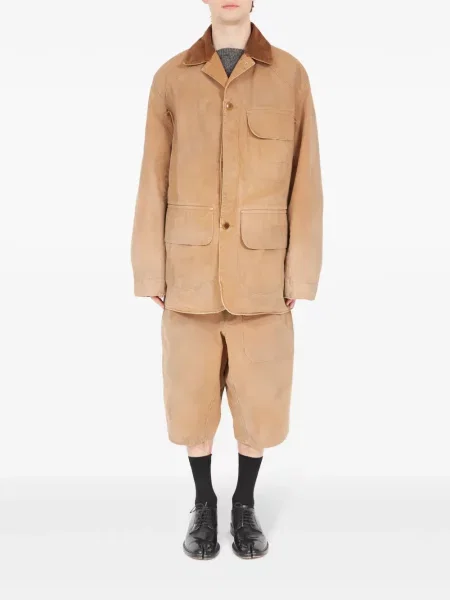 Geacă Maison Margiela de catifea cord