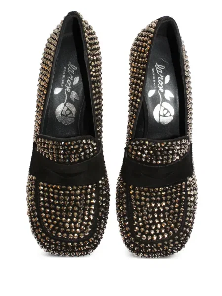 Pantofi cu toc La Rose negru