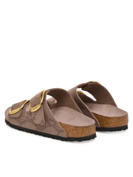 Birkenstock Natikači Arizona Big Buckle Bež siva