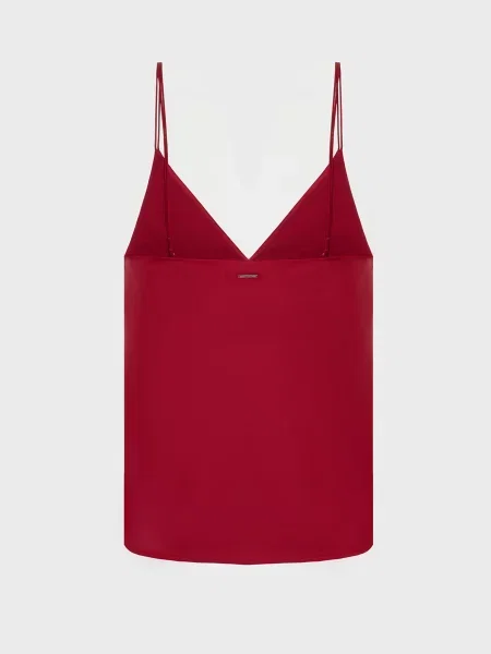 Перероблений топ Calvin Klein бордовий