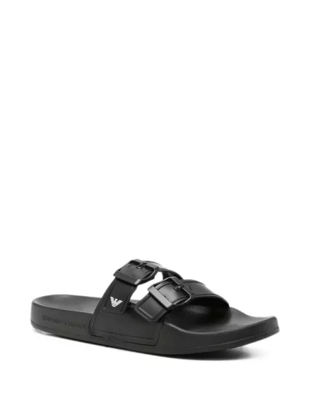 Чехли Emporio Armani с катарама черно