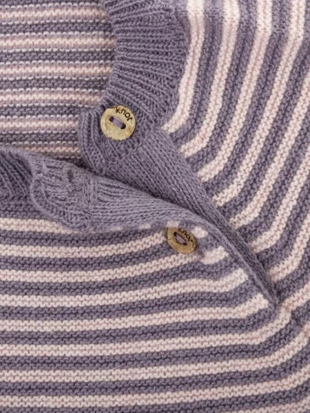 Sweter dziecięcy Knot fioletowy