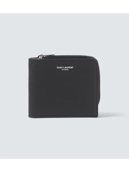 Portofel Saint Laurent din piele negru