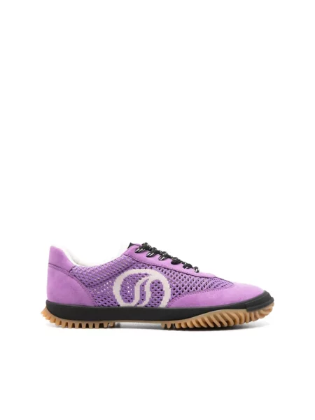 Sneakersy Stella Mccartney z siateczką fioletowe