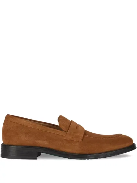 Pantofi loafer Ps Paul Smith din piele de căprioară maro