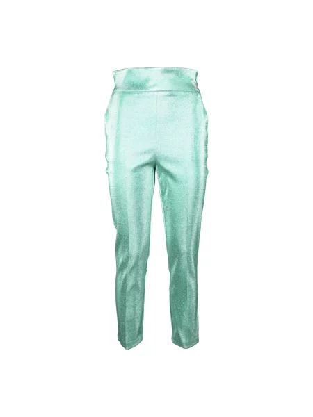 Spodnie Elisabetta Franchi zielone