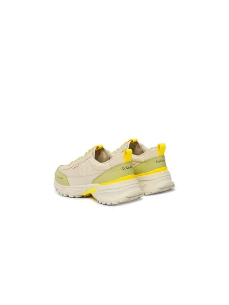 Superge Calvin Klein Hike Runner Casua Lth Rip Svetlo bež