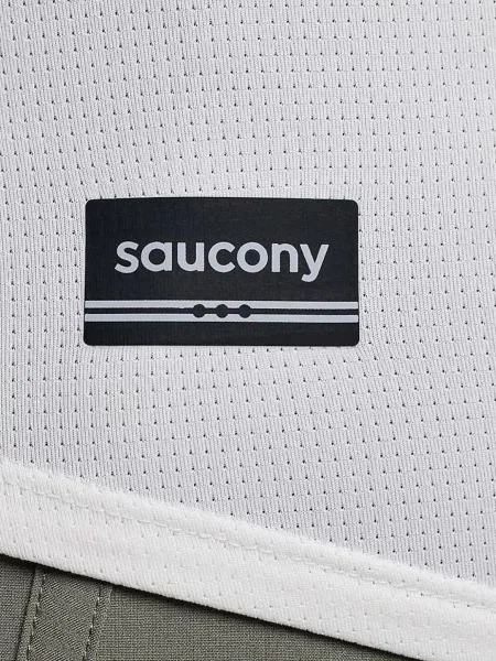 Лонгслив Saucony с длинным рукавом белый