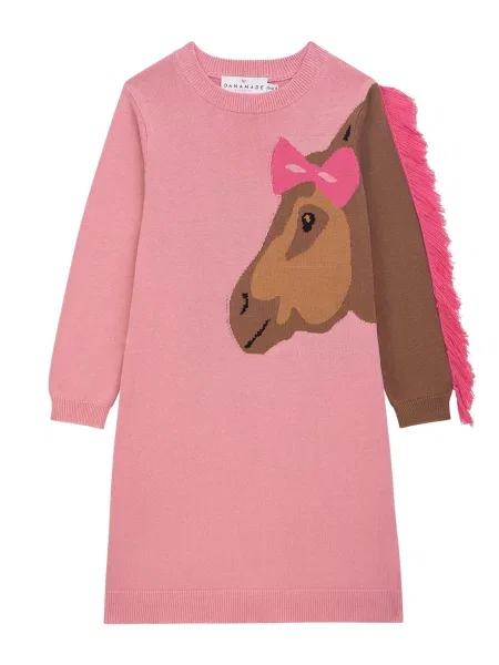 Danamade Rochie Hanni maro caramel / maro deschis deschis roz