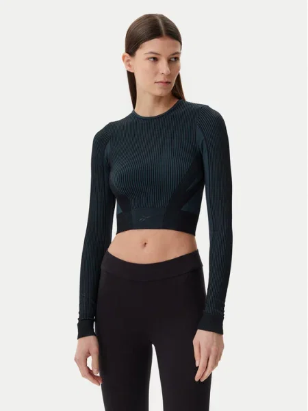 Reebok Тениска от техническо трико LAB Seamless черен