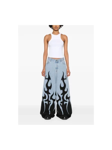 Top Vetements na ramiączkach biały