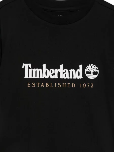 Koszulka dziecięca Timberland czarna