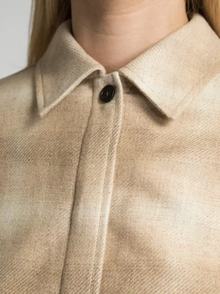 Рубашка Woolrich бежевая