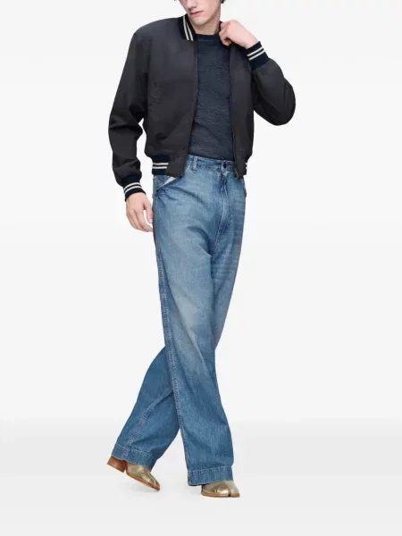 Geacă bomber Maison Margiela cu imagine gri