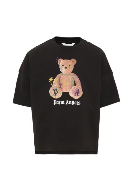 Koszulka dziecięca Palm Angels czarna