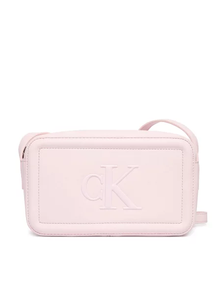 Calvin Klein crossbody kabelka dámska z imitácie kože ružová