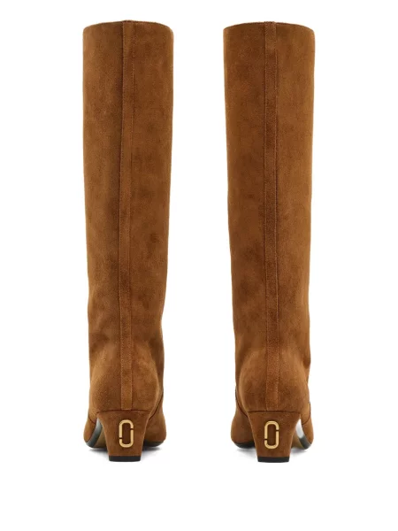 Botine Marc Jacobs din piele de căprioară maro