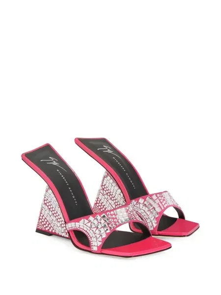 Sandale Giuseppe Zanotti cu pană roz