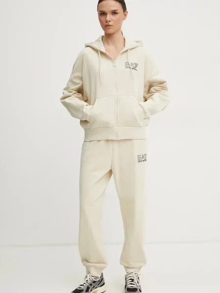 Trenirka Emporio Armani za žene bež