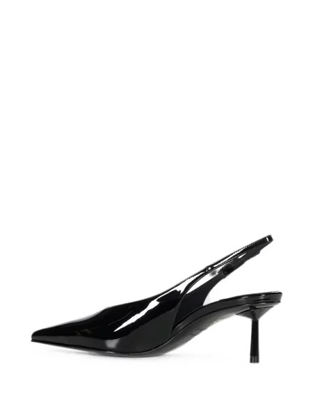Pantofi cu toc Le Silla cu cataramă slingback negru