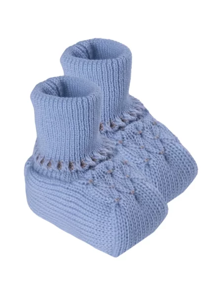 Kapcie dziecięce Marlu' Couture niebieskie