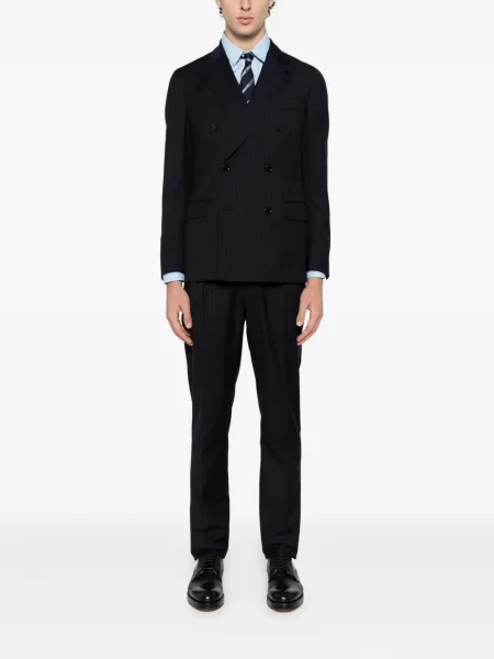 Costum Lardini de lână de costum albastru