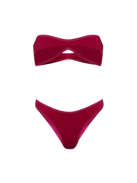 Stroj kąpielowy dwuczęściowy Reina Olga czerwony