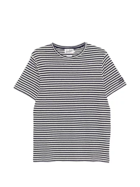 Tricou Mc2 Saint Barth cu dungi albastru