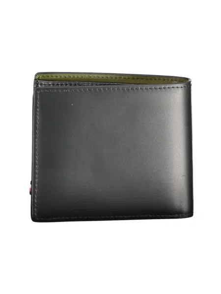 Portfel Tommy Hilfiger skórzany czarny