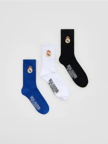 Reserved Шкарпетки Real Madrid 3 шт. індиго 