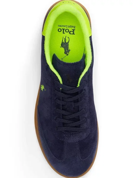 Замшевые кроссовки Polo Ralph Lauren