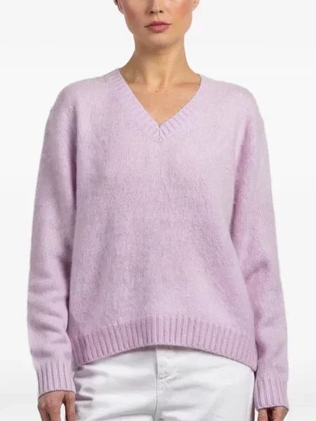 Pulover cu decolteu în v Dorothee Schumacher cu decolteu în V roz