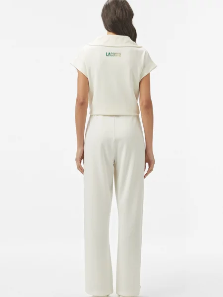 Спортивные штаны Lacoste белые