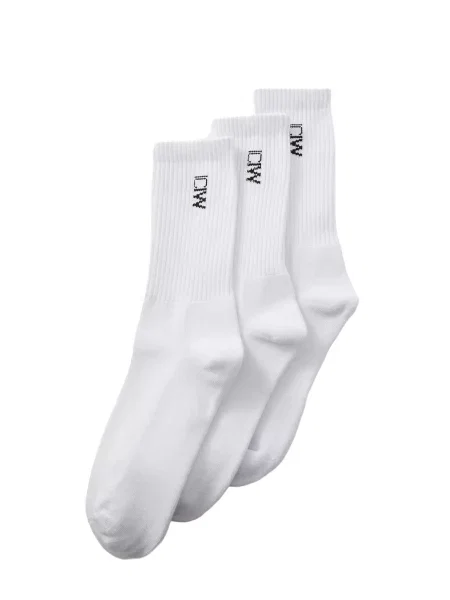 ICANIWILL Športne nogavice črna bela