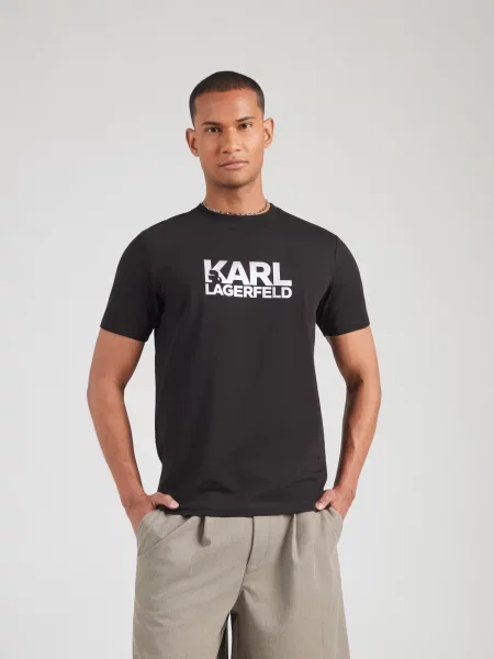KARL LAGERFELD Tricou negru