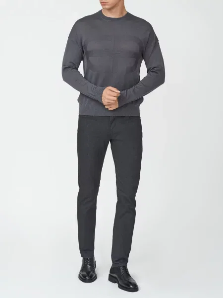 Светр Emporio Armani сірий