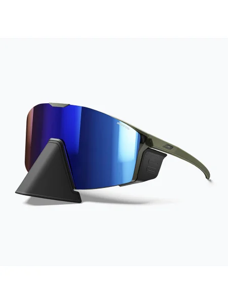 Julbo Edge Cover Reactiv hadsereg zöld/fekete napszemüveg. Méret: OS fekete