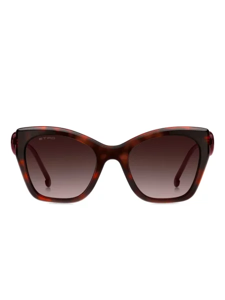 Ochelari de soare Etro cu model paisley roșu